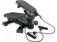 Тренажер Степпер для фітнесу 2в1 Gymtek XST600 Twist Stepper з еспандерами та крокоміром до 150 кг