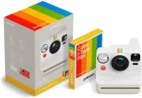 Камера моментального друку Polaroid Now Generation 3 Pebble White + Color Film Bundle (8 photos) (006573)