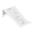 Лежак у ванну для купання малюків Tega Baby Сова 42х20х14 см білий