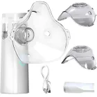 Небулайзер портативний MESH NEBULIZER SY308, Білий, ультразвуковий інгалятор (1010884-White)