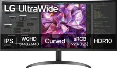 Монітор 34" LG UltraWide 34WQ60C-B