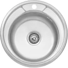 Кухонна мийка KRONER (KRP) Satin-490 D0.6T160
