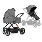 Універсальна коляска 2в1 Ninos Estrella Grey Gold