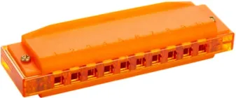 Губна гармошка Hohner Beginner Translucent Harp M5255 C-major Orange (R128111)