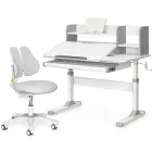 Комплект парта Evo-Kids TH-330 Grey + крісло Evo-kids Mio Lite G сірий (TH-330 W/G + Y-208 G)