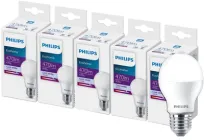Світлодіодна лампа Philips Ecohome LED Bulb 4.9W E27 4000K 5 шт