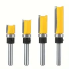 Фрези обгінні з верхнім підшипником по дереву 4 шт