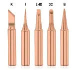 Набір мідних жал для паяльника 900М 5шт