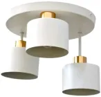 Люстра Brille BKL-911C/3 E27 WH+GD (27-218)