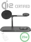 Бездротова зарядка QINETIQ T255 Magsafe 3 в 1