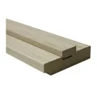 Дверна коробка Оміс комплект МДФ ПВХ 100*33*2050мм дуб білений