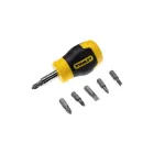 Викрутка Stanley Multibit Stubby 0-66-357 з набором біт 6 шт
