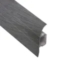 Плінтус ТІС ПЛГ-0088 з коекструзією дуб сірий 56*18*2500 мм