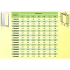 Дверцята ревізійні Домовент 300*300