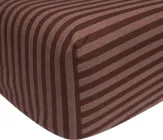 Простирадло на резинці Moon&Star двоспальне 160x200+25 см Espresso Lines Бязь Gold Люкс (MS-850001194)