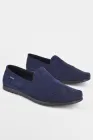 Мокасини чоловічі темно-синього кольору NASITE розмір 42 (198977)