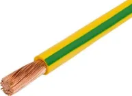 Провід ЗЗКМ ПВ3 16 бухта 5 метрів Жовто-зелений (704902 5)