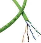 Кабель вита пара Corning U/UTP Cat 5E AWG 24 LSZH бухта 305 метрів Зелений (UU009120237 305)