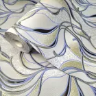 Шпалери вінілові 10,05 × 0,53 м Слов’янські шпалери 5745-03, абстракція, для вітальні, спальні, коридору