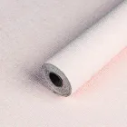 Лляні теплі текстурні шпалери на самоклейці для стін 2800*500*2.5 мм Розовий