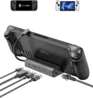 Док-станція JSAUX для Steam Deck/ROG Ally/Legion Go Dock, 5-в-1 HDMI 4K@60Hz, Gigabit Ethernet, USB-A та 100 Вт USB-C