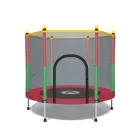 Батут манеж дитячий з сіткою Atleto 140 см червоний KRB01