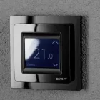 Терморегулятор DEVIreg Touch чорний для теплої підлоги