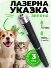 Лазерна вказівка лазер зелений високої потужності Green Laser Pointer для презентацій для котів нічного неба 8 насадок PAVLYSH LP-8