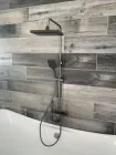 Душова система Epelli Boutique Bathroom mini з тропічним душем, лійкою та гігієнічним душем, графіт