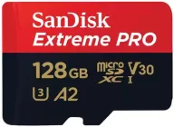 Карта пам'яті SanDisk microSD 128GB C10 UHS-I U3 + SD (SDSQXCD-128G-GN6MA)