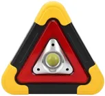 Знак аварійної зупинки акумуляторний LED із сонячною зарядкою та павербанком 2200 мАгод (1091-5r)