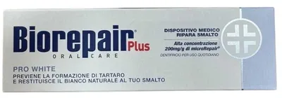 Зубна паста BioRepair Plus Pro White 75 мл (8017331055380/8017331092255)