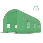Теплиця, парник для городу та саду з вікнами King Garden 10м² 400х250х200