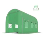 Теплиця King Garden 6м² , парник для городу та саду 6 вікон 300х200х200