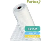 Плівка поліетиленова армована Fortex 6 x 15 м, 90 м2, 180 г/м2, прозора