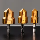 Комплект ступеневих свердл для ПВХ/PPR труб та відновлення фітингів SIATOOL