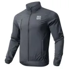 Чоловіча легка велосипедна вітровка Road to Sky | ROCKBROS Сірий Розмір L (RB-RTS-5947)