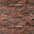 Самоклеюча декоративна 3D панель Sticker Wall під цеглу червоний піщаник 700x770x5мм (058) SW-00000177