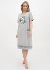 Платье Romeo Life 6XL светло-серый 7721-02