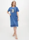 Платье Romeo Life 6XL джинс 7721-01