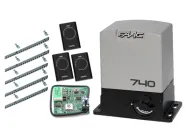 Автоматика для відкатних воріт FAAC 740 KIT (стулка до 500 кг.) Без аксесуарів, 3 шт., 5 м