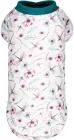 Футболка Pet Fashion Flora для собак бавовна трикотаж М Біла з квітковим принтом (4823082441471)