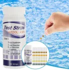 Тест-смужки для контролю якості питної басейнів / акваріумів / спа 5в1 тестер для визначення лужності, хлору та pH води, 50 шт (103211095)