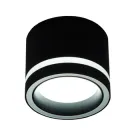 Світильник точковий накладний ESLLSE GELA R 85x70 мм Чорний для лампи GX53