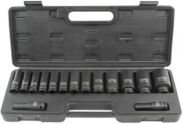 Набір головок ударних глибоких Forsage 1/2'' 10 - 36 мм 15 предметів (F-4166D-5MPB)