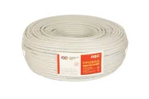 Кабель ПВС 2х1,5 мм² мідний бухта 50м СЕРТИФІКАТ ГОСТ Слобожанський кабельний завод (СКЗ)