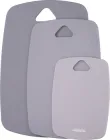 Набір дощок кухонних Ardesto Gemini 20.5x15 см 30x20 см 35x25 см пластик 3 шт (AR1403GR)