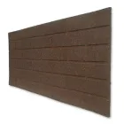 Гумовий фасад цегла 1000х500х10 мм - Коричневий