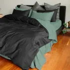 Комплект постільної білизни MirSon Двоспальний 175х210 см Royal Soft 0848 + 0844 Henry Сатин (2200008072148)