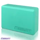 Блок для йоги (йога блок, цегла для йоги) EasyFit м'ятний
